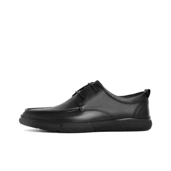 BELLE Dress Shoes Men Low-Top Black