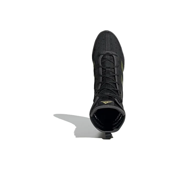 Adidas Box Hog 4 Core Black Gold Metallic Grey-4