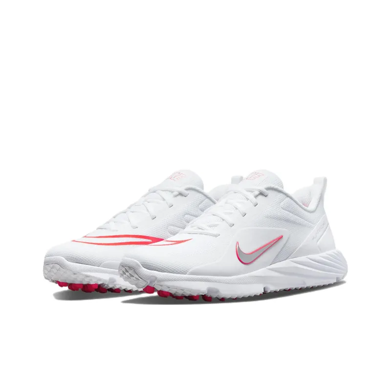 Nike Alpha Huarache 8 Pro Tf 'White Bright Crimson'-2