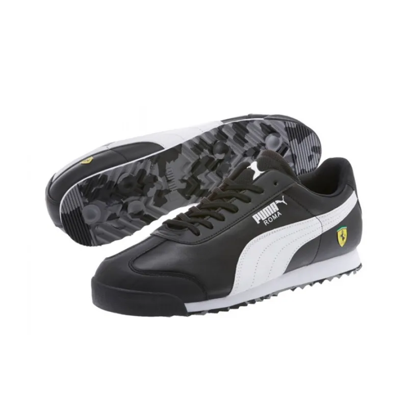 PUMA Scuderia Ferrari X Roma 'Black White'-4