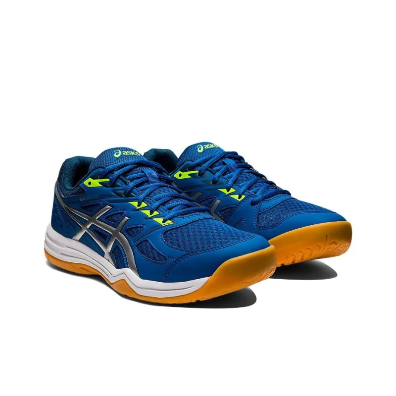Asics Gel-Upcourt 4 4 Anti-Slip And Wear-Resistant Coverage Low-Top Training Shoes Men's Indigo Silver-2