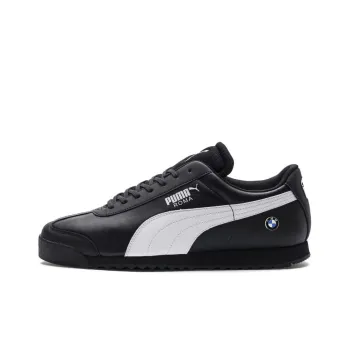 BMW x PUMA BMW M Series Roma Anti-Slip Wear-Resistant Low-Top Training Shoes Men's Black