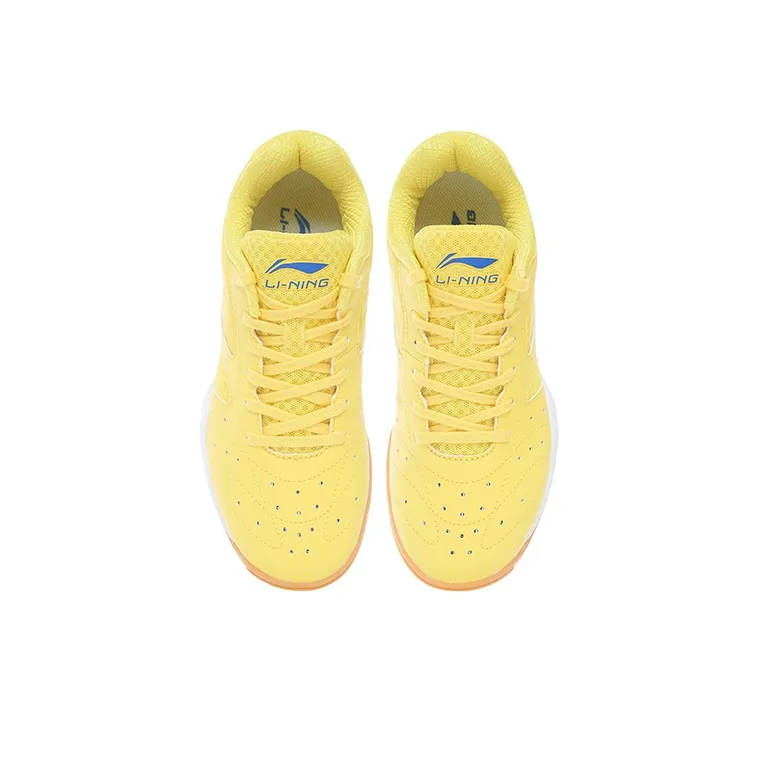 LiNing Champion Collection Cushioning Anti-Slip Wear-Resistant Breathability Low-Top Training Shoes Unisex Yellow Blue-3