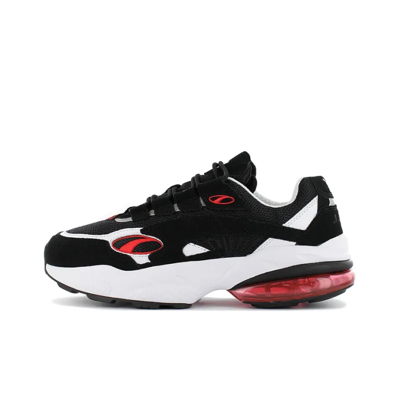 PUMA Cell Venom Low Top Running Shoes Black/White-0