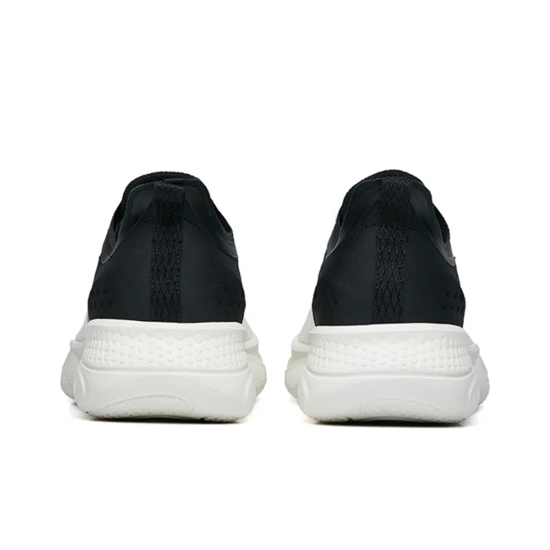 Anta Variety Training Collection Cushioned Wear Resistant Coverage Low Top Training Shoes Men's White Black-3