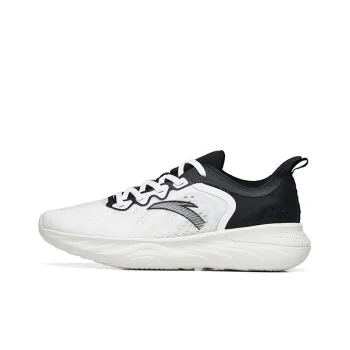 Anta Variety Training Collection Cushioned Wear Resistant Coverage Low Top Training Shoes Men's White Black