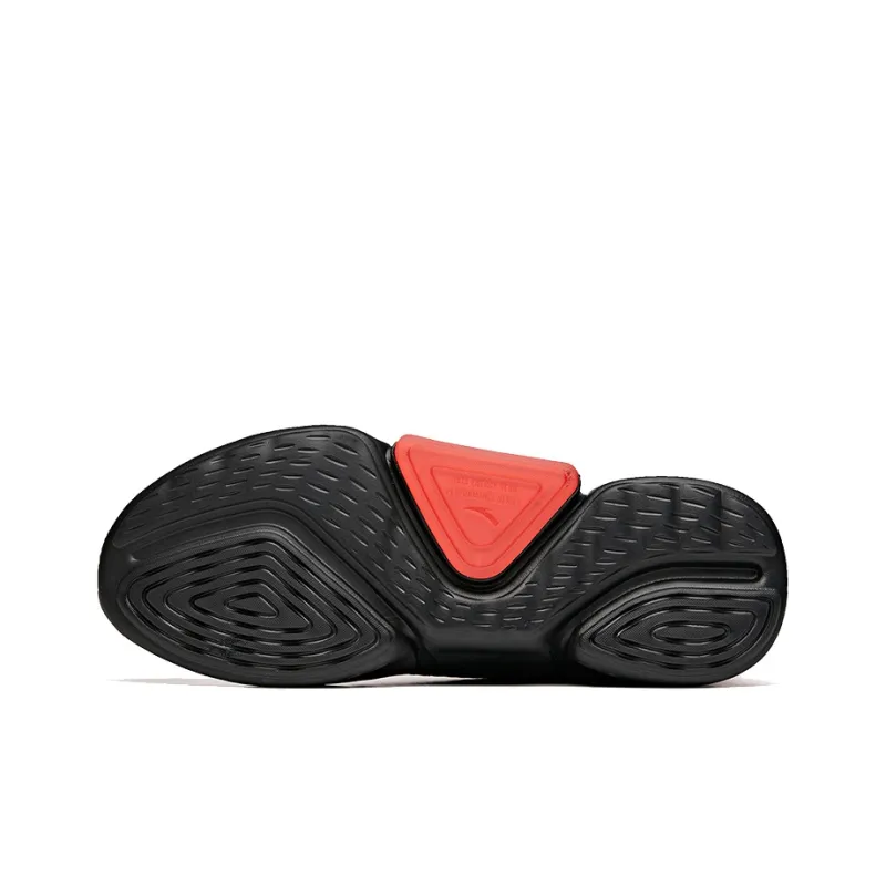ANTA Variety Training Collection Training Shoes Men Low Top Black/Red-4