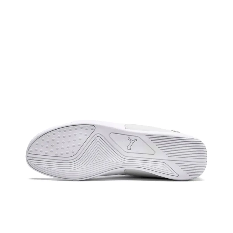 PUMA Ferrari Drift Cat 7 Lifestyle Low Top Running Shoes White/Grey-5