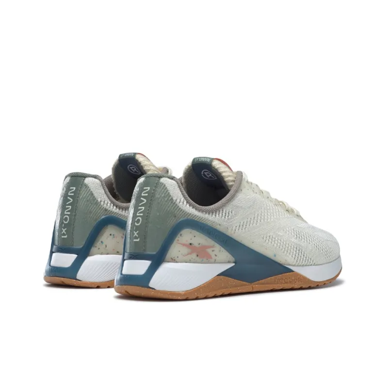 Reebok Nano X1 Vegan Classic White Brave Blue Women's-3