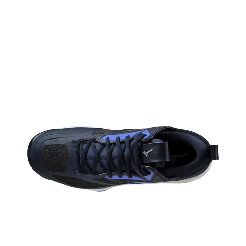 Mizuno Momentum Training Shoes Unisex Mid-Top Black/Purple/Blue-2