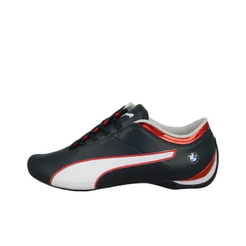 PUMA Future Bmw Ms Cat Mu Anti Slip And Wear Resistant Lightweight Low Top Training Shoes Men's Blue