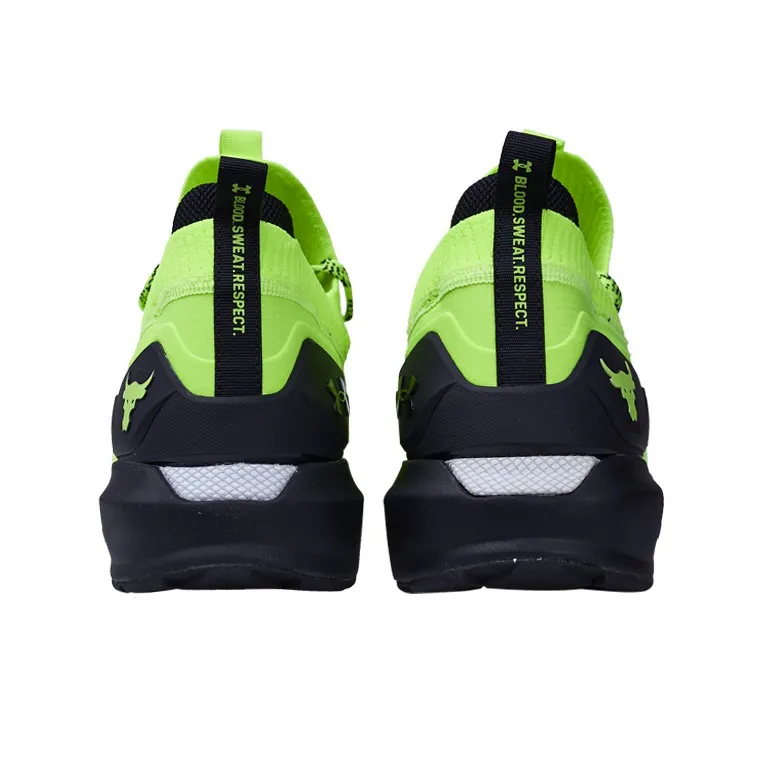 Under Armour Project Rock 3 High Vis Yellow Black-3