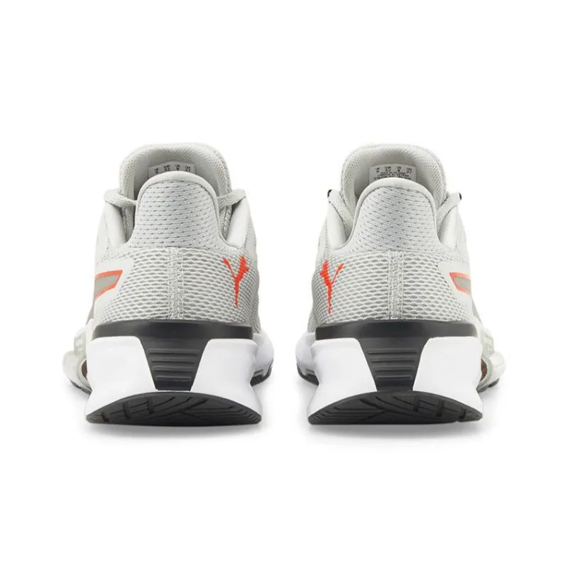 PUMA Power Frame Low-Top Training Shoes Men's Gray Red-3
