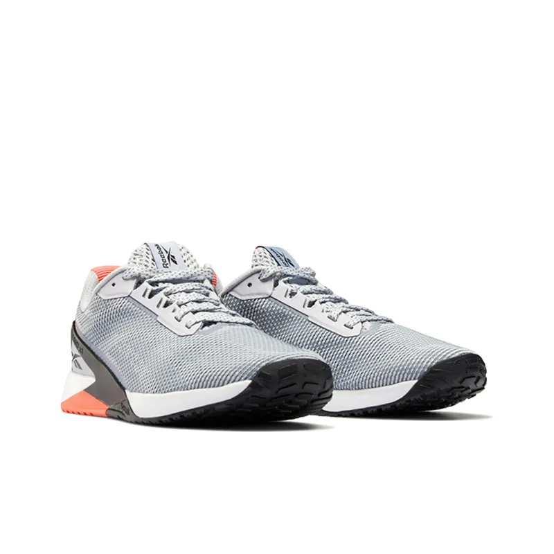 Reebok Nano X1 Grit Grey Orange Flare-2