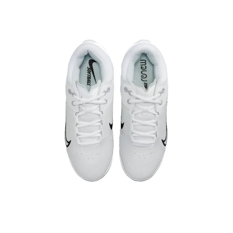 Nike Hyperdiamond 4 Elite 'White Black' Women's-3