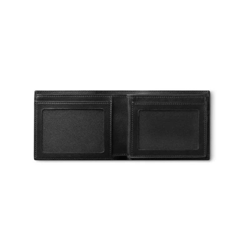 MONTBLANC Cow Leather Wallet Men's Black-2