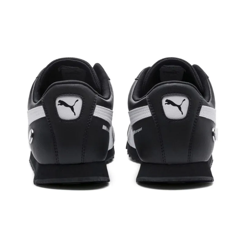 BMW x PUMA BMW M Series Roma Anti-Slip Wear-Resistant Low-Top Training Shoes Men's Black-2