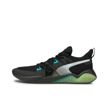 PUMA Cell Fraction Fade Running Shoes Black/Green/White