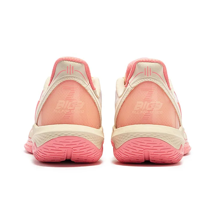 361° Big3 4.0 QUICK Low Top Basketball Shoes Women's Dune White-3