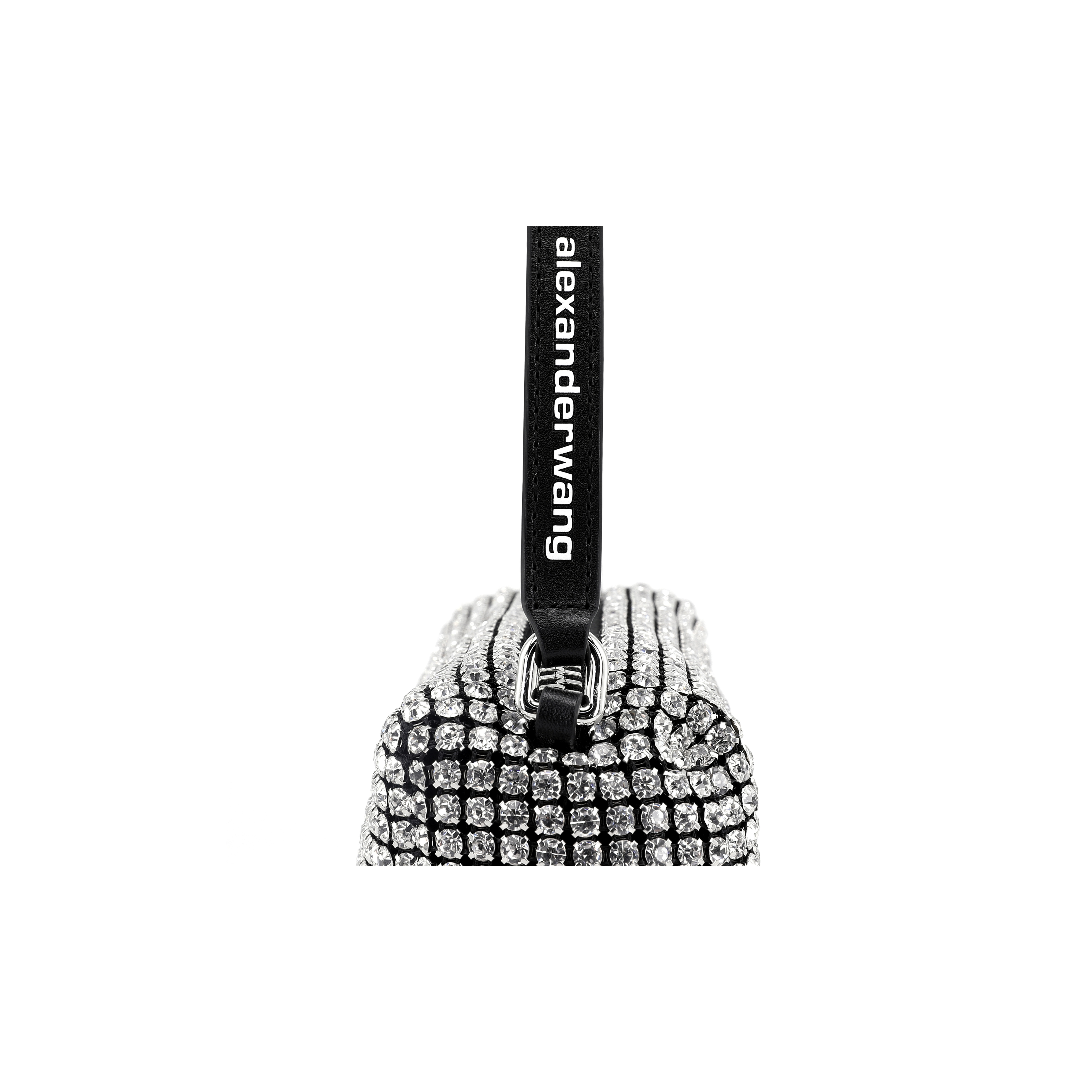 Alexander Wang Medium Wangloc Rhinestone - logo-print