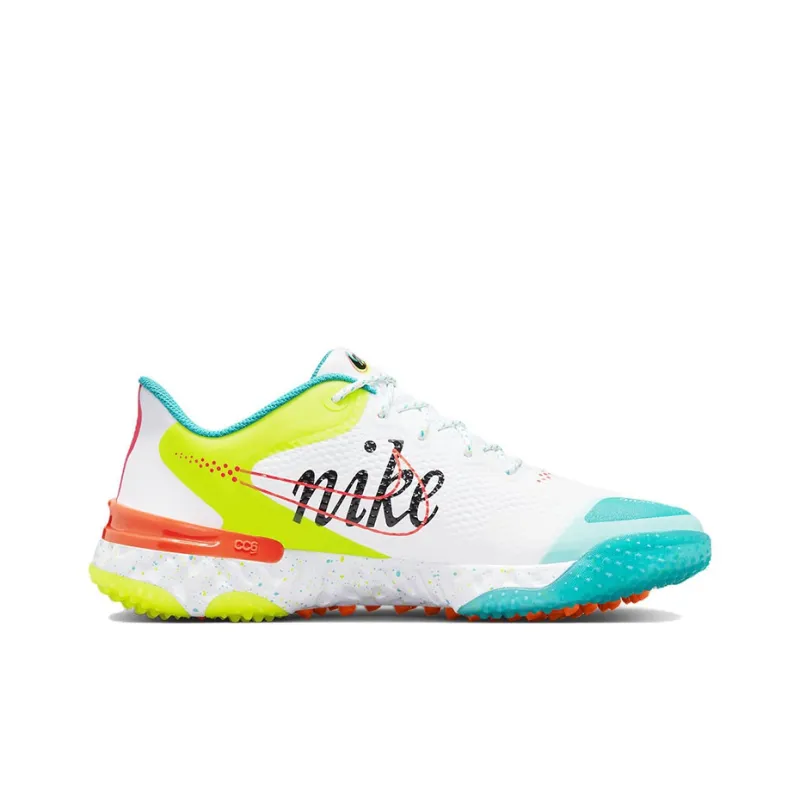 Nike Alpha Huarache Elite 3 Turf White Neon-1