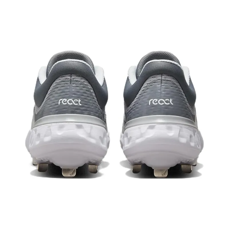 Nike Alpha Huarache Elite 4 Low 'Wolf Grey White'-4