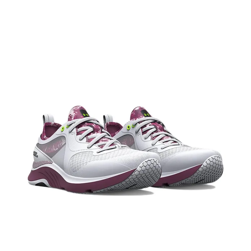 Under Armour Hovr Omnia 'White High Vis Yellow' Women's-2