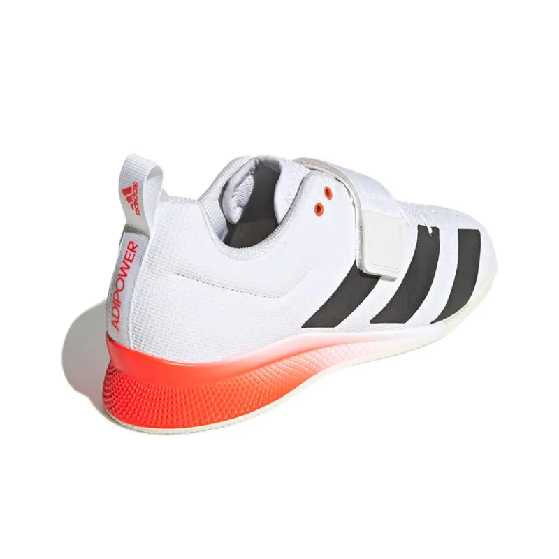Adidas Adipower Weightlifting 2 'White Solar Red'-3
