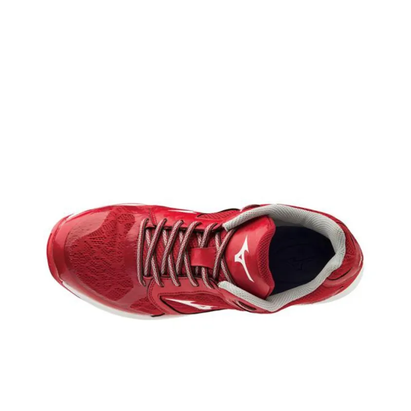 Mizuno Utility Trainer Lightweight Low Tops Shoe Red White-2