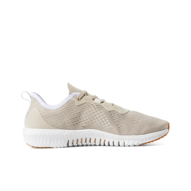 Reebok Flexagon Les Mills Wear resistant Non Slip Low Tops Training Shoe Beige Women's-1