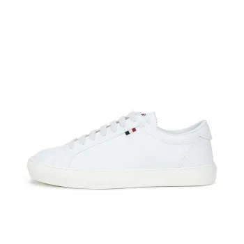 Moncler NEW MONACO Stylish Skateboarding Shoes Men's White
