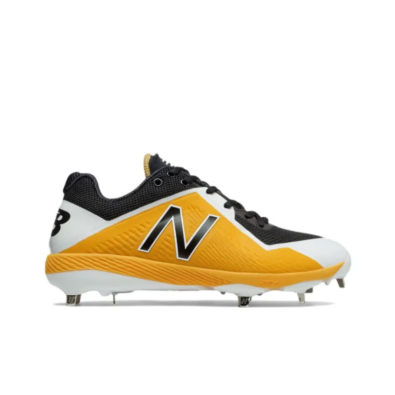 New Balance 4040 V4 Training Shoes Men Low-Top Black/White/Yellow-1