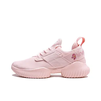 Anta Variety Training Collection Cushioning Slip Resistant And Abrasion Resistant Low Top Training Shoes Women's Pink