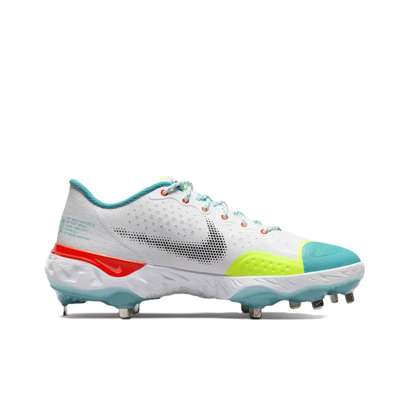 Nike Alpha Huarache Elite 3 Low 'White Infrared Volt'-1