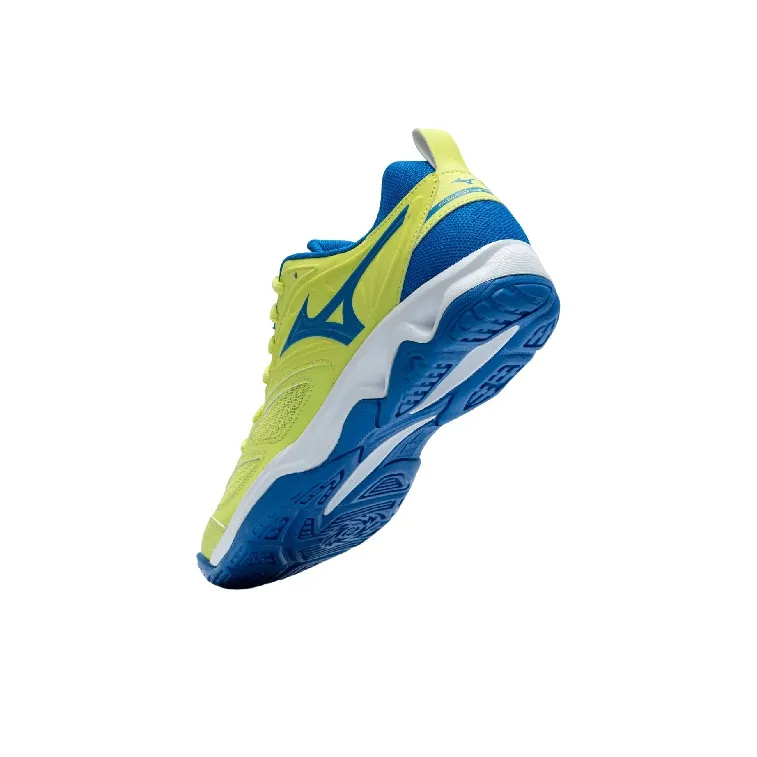 Mizuno Dynablitz Cushioning Wear Resistant Low Top Training Shoes Unisex Green Blue White-2