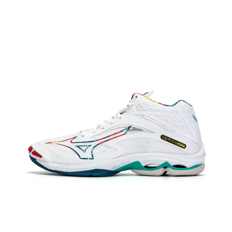 Mizuno Wave Lightning Z7 Mid 'White'-0
