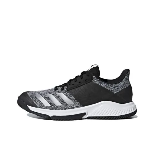 Adidas Crazyflight Team Training Shoes Women's Low-Top Black/Grey