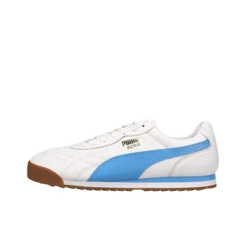 PUMA Roma Anniversario Anniversario Lightweight And Breathable Low-Top Training Shoes Men's White Blue