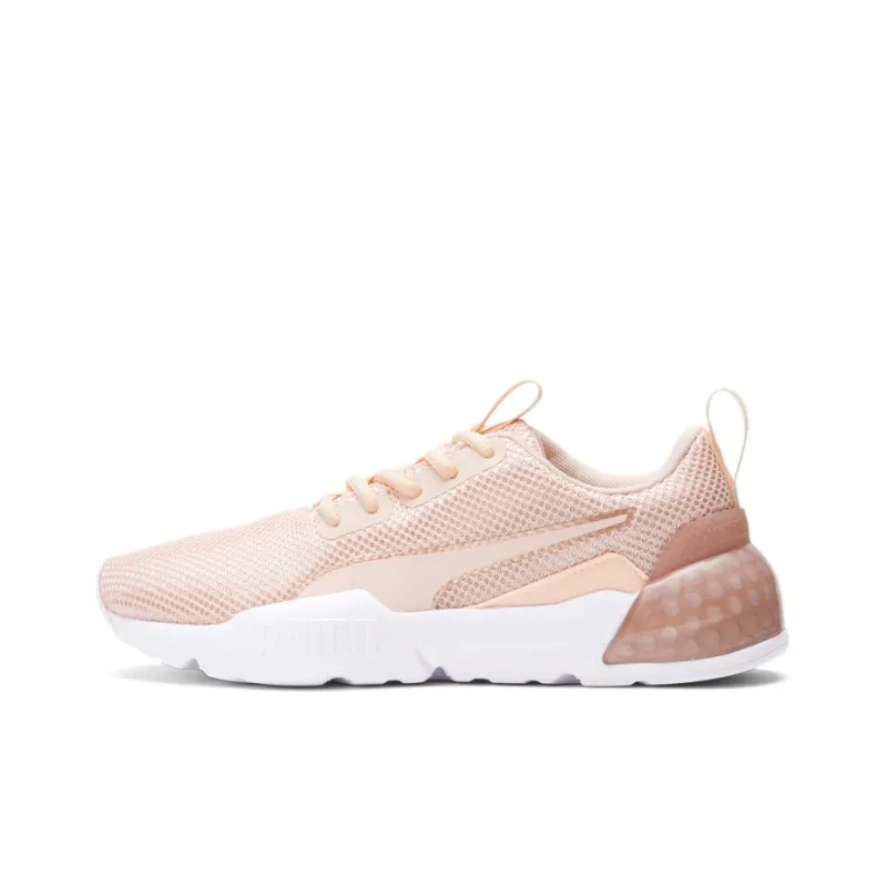 PUMA Cell Vorto Vorto Gleam Anti-Slip Wear-Resistant Low-Top Training Shoes Women's Light Orange Color-0