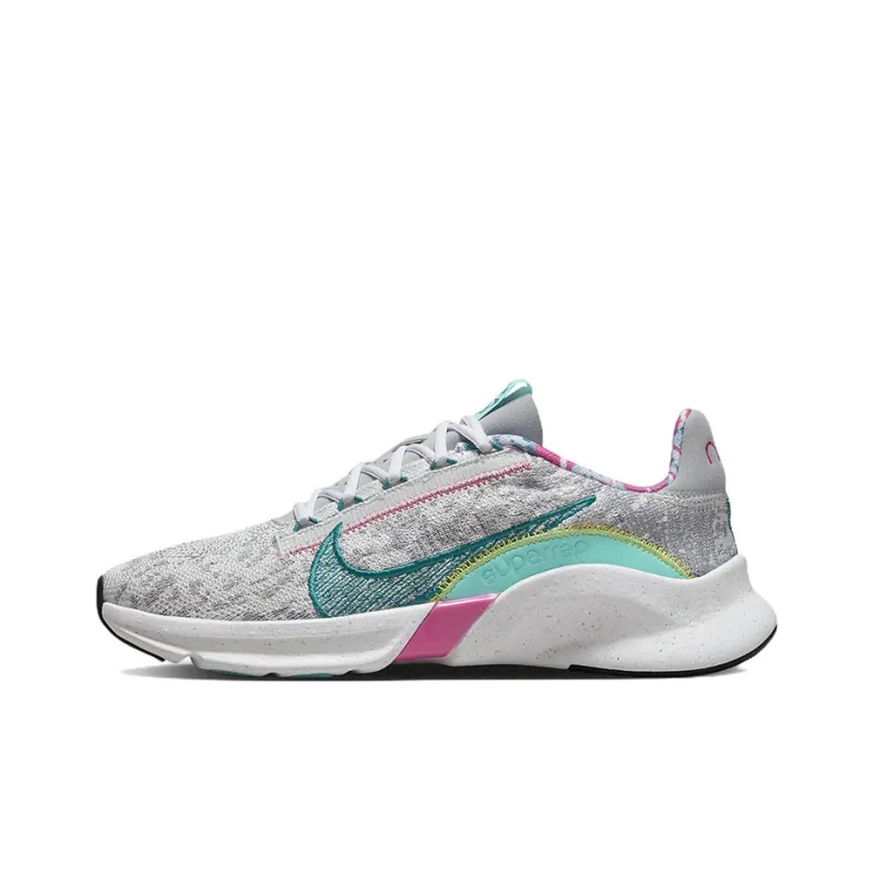 Nike SuperRep Go 3 Flyknit Next Nature 'Photon Dust Dynamic Turquoise' Women's-0