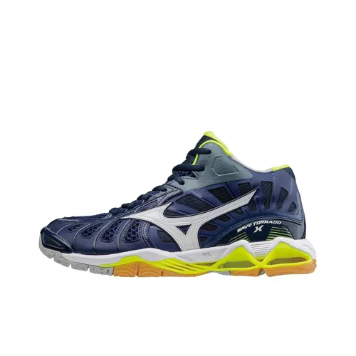 Mizuno Wave Tornado Training Shoes Men Low-Top Blue