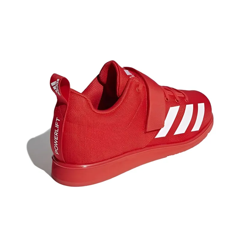 Adidas Powerlift Training Shoes Men Low-Top Red-3