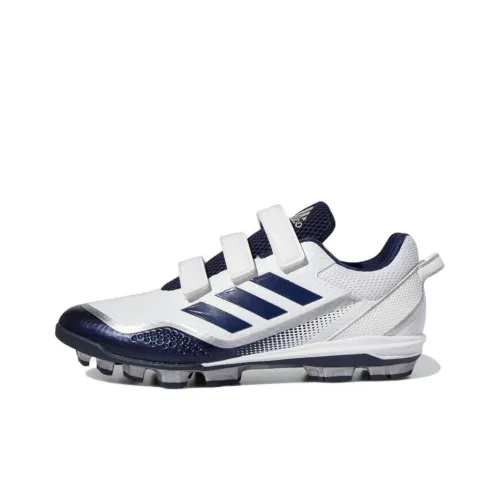 Adidas Stabile Point Low Cleats Anti-Slip Wear-Resistant Low-Top Training Shoes Men's Blue White
