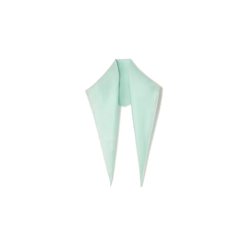 Burberry Silk Scarves Women's Mint Blue-0