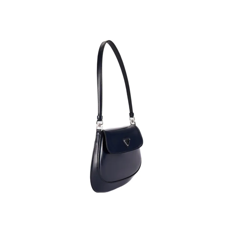 PRADA Cleo Leather Portable Crossbody Bag Shoulder Bag Women's Marine Blue-1