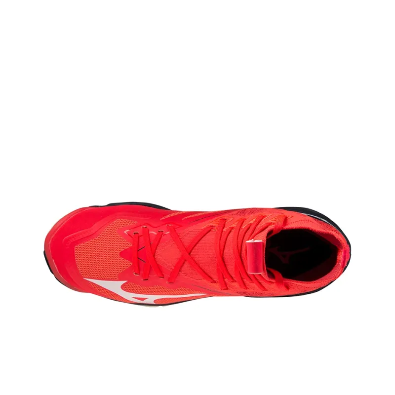 Mizuno Wave Lightning Neo Training Shoes Unisex High-Top Red-2