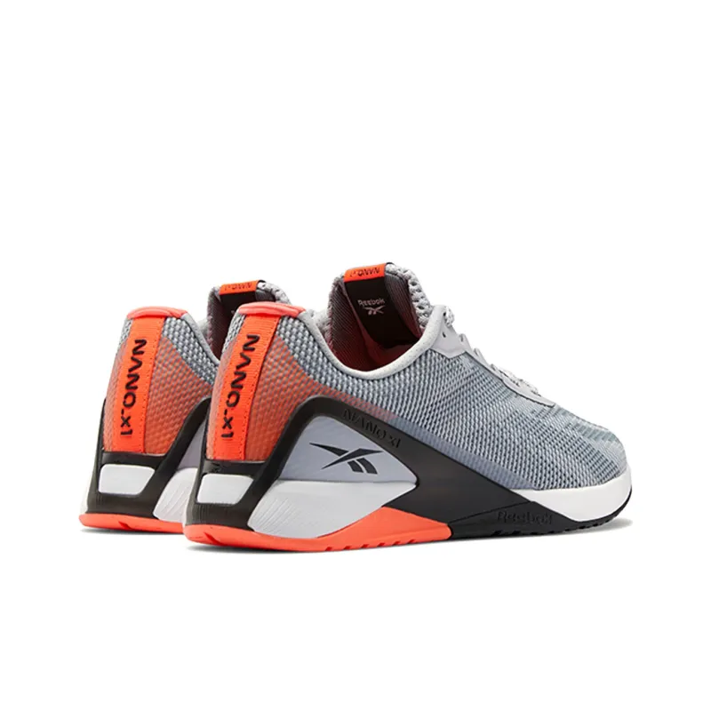 Reebok Nano X1 Grit Grey Orange Flare-4