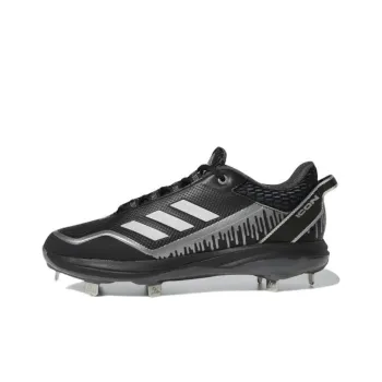 Adidas Icon 7 Dripped Out Cleats Anti-Slip Wear-Resistant Low-Top Training Shoes Men's Black Gray