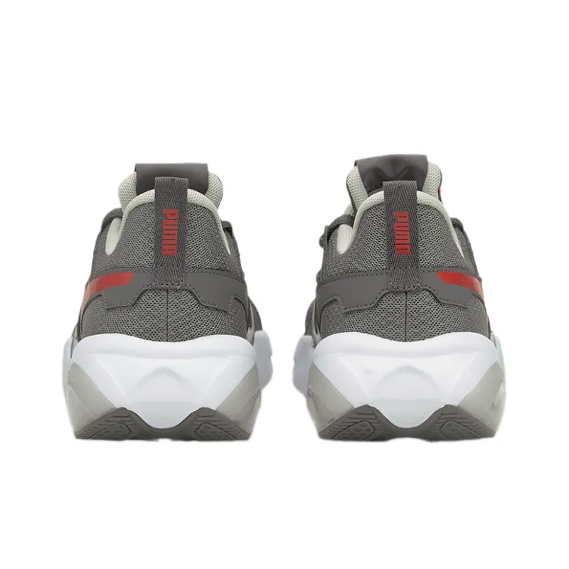 PUMA Cell Fraction Training Shoes Men Low-Top Gray/Red-3