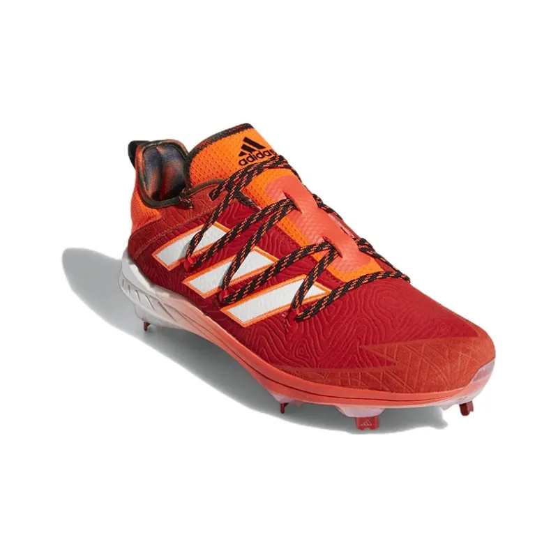 Adidas Adizero Grail Cleats Training Shoes Men Low-Top Red-2